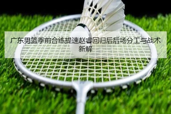 广东男篮季前合练提速赵睿回归后后场分工与战术新解